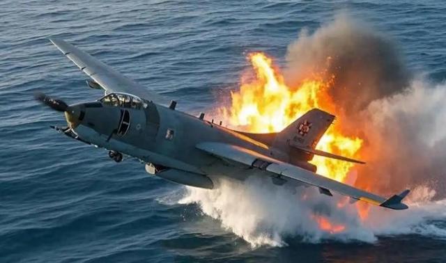 美军南海秀肌肉，双机接连坠毁，特朗普回应很荒谬，暴露更大弱点