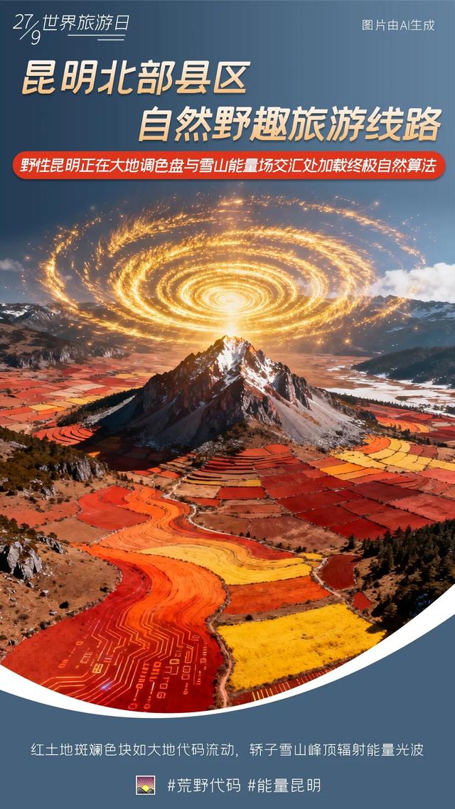 国庆充电指南｜今天，跟着昆明六条黄金旅游线路开启一趟元宇宙之旅