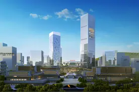 总投资32亿元！中新企业牵手在重庆东•枢纽城建综合体总投资32亿元！中新企业牵手在重庆东•枢纽城建综合体图片