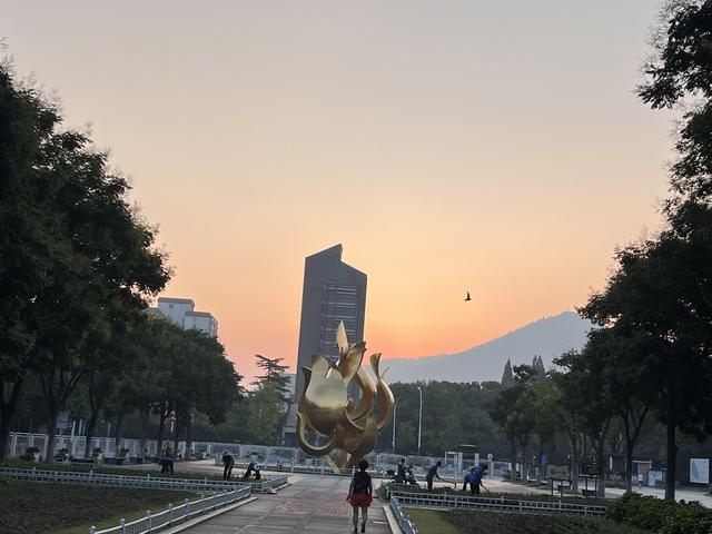 晨观玄武湖