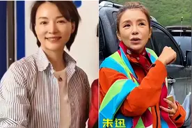 50岁董卿现身拉萨，素颜出镜似少女，同样50岁的朱迅却老的认不出图片