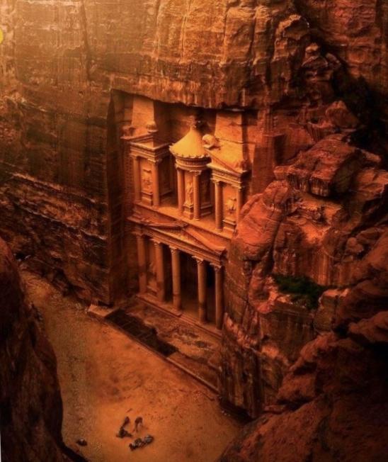 约旦纸币上的世界遗产--佩特拉古城