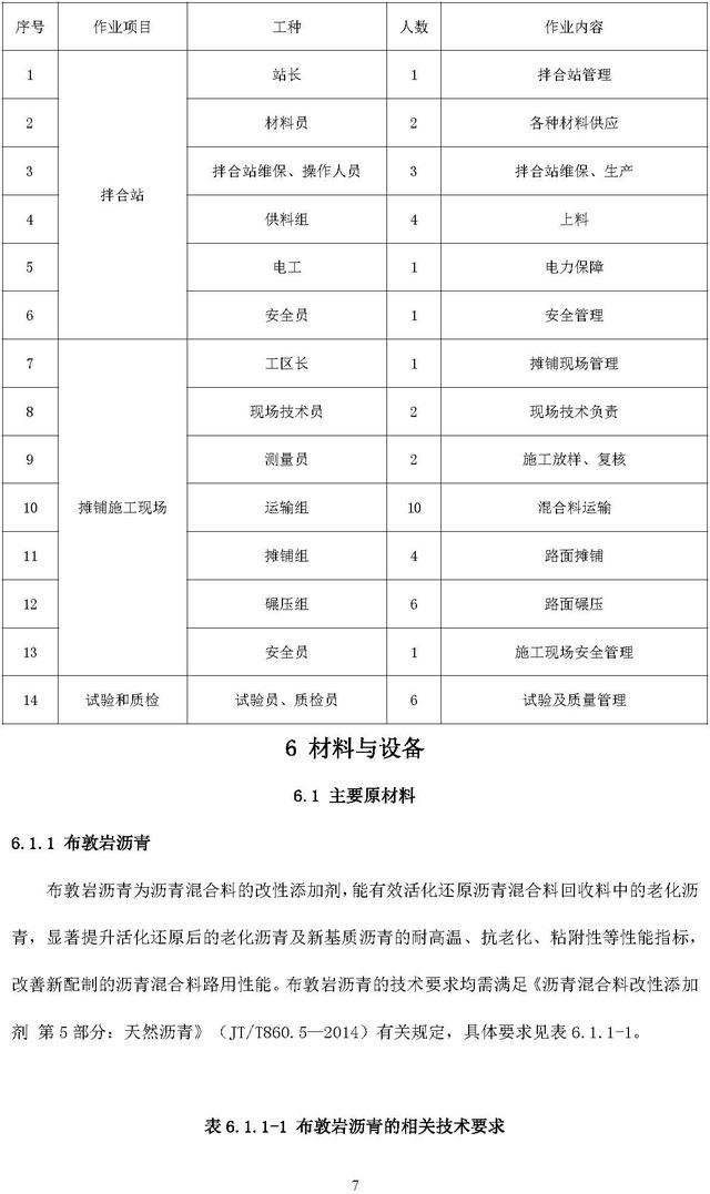 掺布敦岩沥青厂拌热再生沥青混合料施工工法