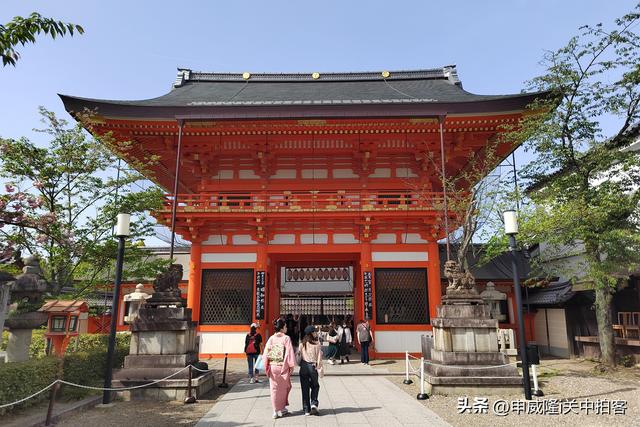 日本京都：走进八坂神社