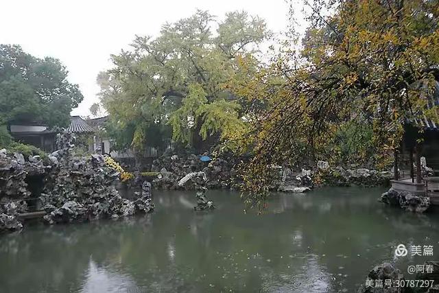 雨中看姑苏