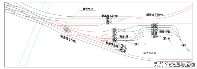 合肥客机段出入段线接轨方案研究
