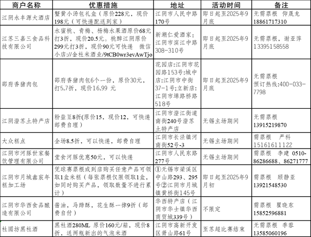 免费+优惠！江阴宠你！