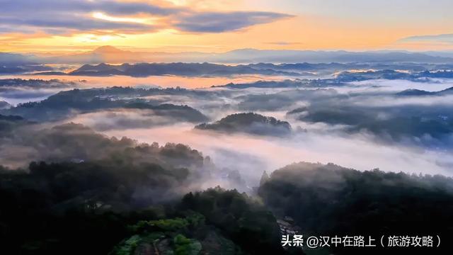 汉中版“千里江山图”终于被我拍到了！