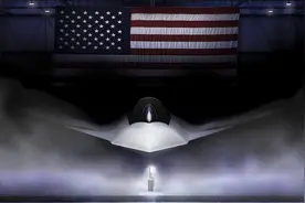 美军六代机F-47细节图曝光，竟和歼-20相似？美媒悲观：不如中国图片