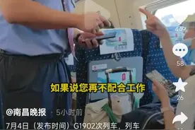 越闹越大！女子高铁拒查票，发疯用英文骂哭女乘务，处理结果亮了图片