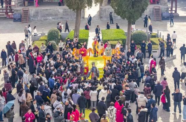 精彩纷呈！大年初三，运城各大景区车水马龙！