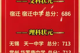 江苏省状元出自宿迁中学、常州金坛的华罗庚中学，均是书香门第图片