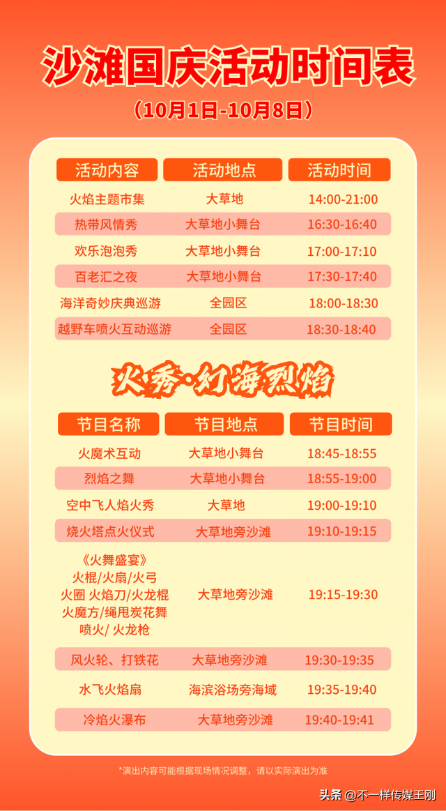 深圳国庆出游新地标！小梅沙海洋世界双园联动“海与火”狂欢模式