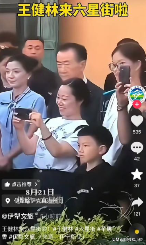 71岁王健林现身新疆，瘦成皮包骨，儿子王思聪本性难改又换新女友