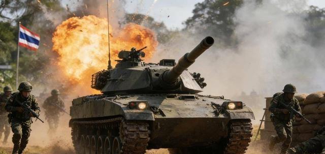 泰军失利，柬埔寨鸟枪换炮，第三国势力已进场？中文战报暗藏玄机