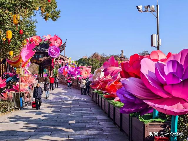 灯映华彩 夜泊秦淮——第40届秦淮灯会白鹭洲灯会主会场