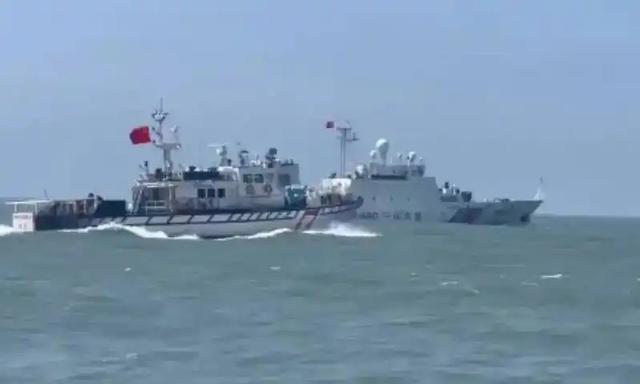 只剩下最后4公里登陆！台海再发生激烈对峙！台当局乱成一锅粥