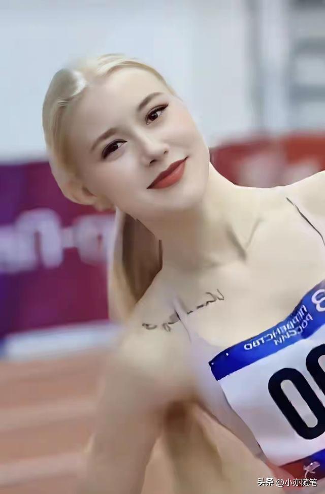 俄罗斯跳高女神波琳娜，身高191cm大体格，肤白貌美气血很足!