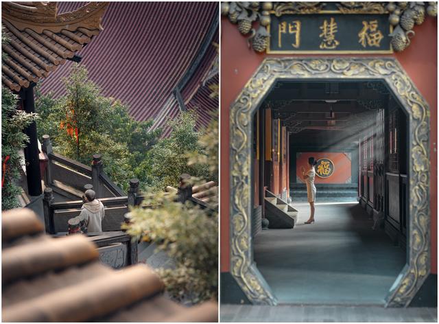 在成都，我找到了周末“一键静音”的地方，去白云寺发呆！