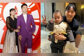 好有爱！蔡侑玎与郑思维儿子合影，球迷调侃：不会以为是妈妈吧图片