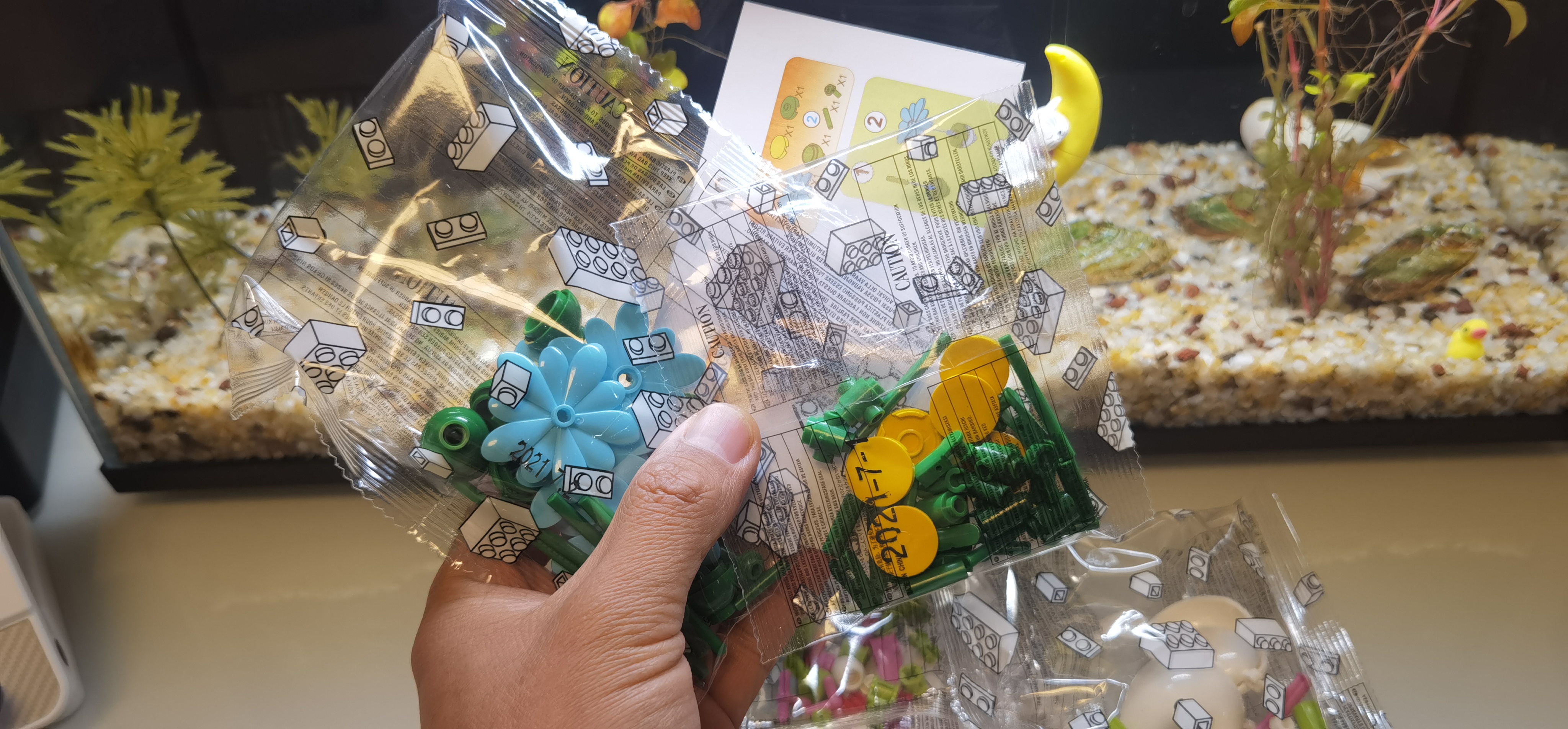 沃马积木永生花,全家参与永不凋谢!