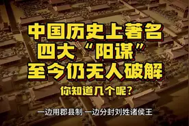 史上著名四大“阳谋”，你知道几个，最后一个被称为千古第一阳谋图片