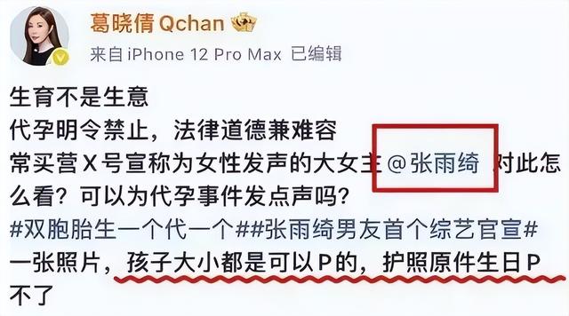 张雨绮越扒越有！代孕只是冰山一角，38岁的她终为“荒唐	”买了单