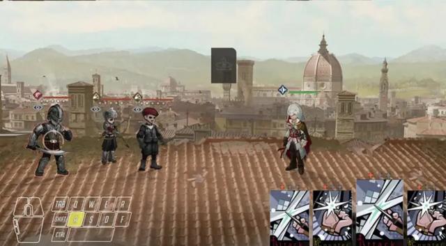 不是,还真能整出来二次元刺客信条啊