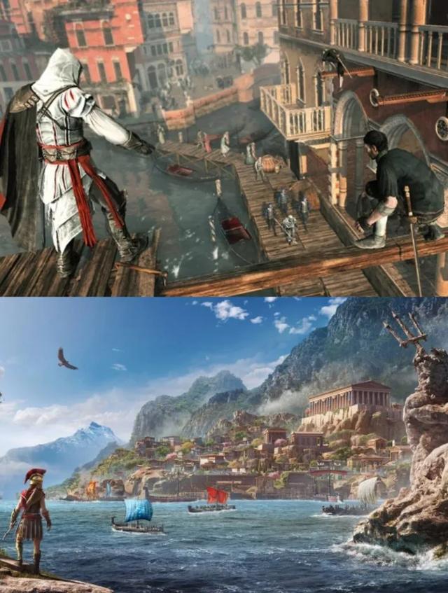 不是,还真能整出来二次元刺客信条啊