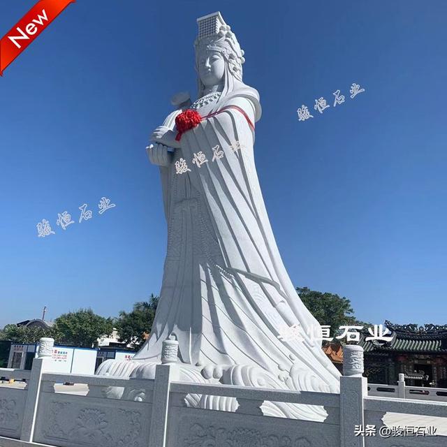 石雕人物妈祖石雕像加工制作