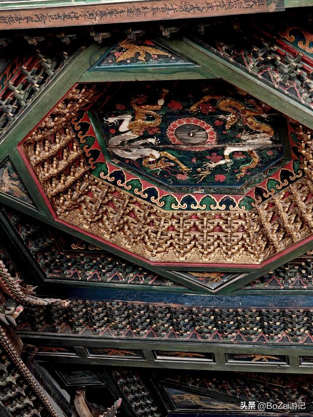 应县藏着国保级冷门，金代天宫藻井，梁思成盛赞绝无仅有