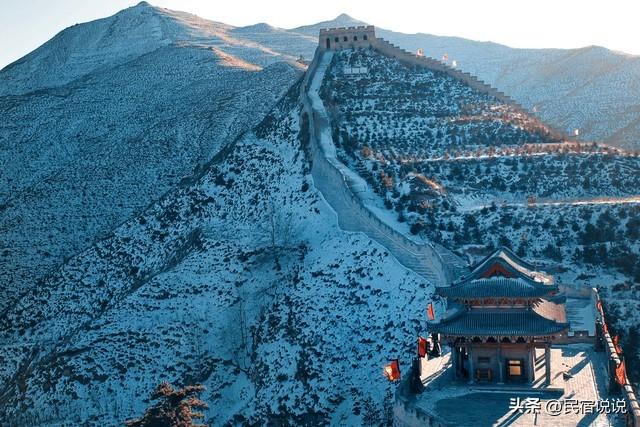 山西大同爆火，就因为冰雪加古建。