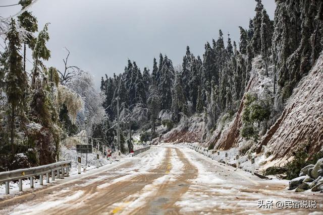 广西自己的雪景在桂林这四个地方，看看我说对了吗？