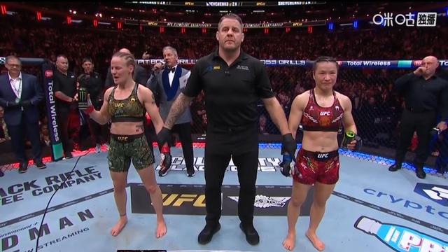 张伟丽升重挑战UFC蝇量级冠军失败，张伟丽回应不敌舍甫琴科：我已经尽力了