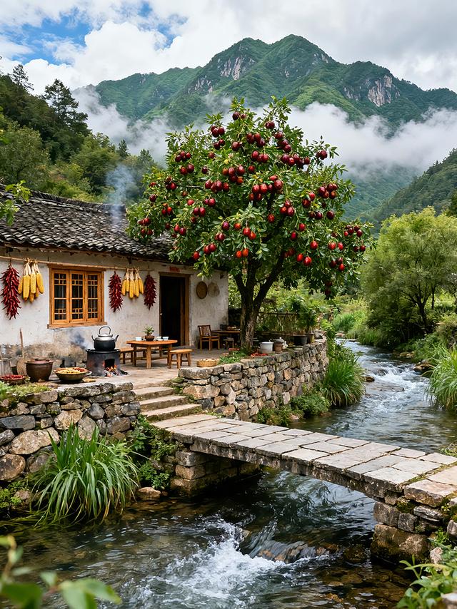 置身在城市里的繁华景象，抛不下乡村里的自然风光