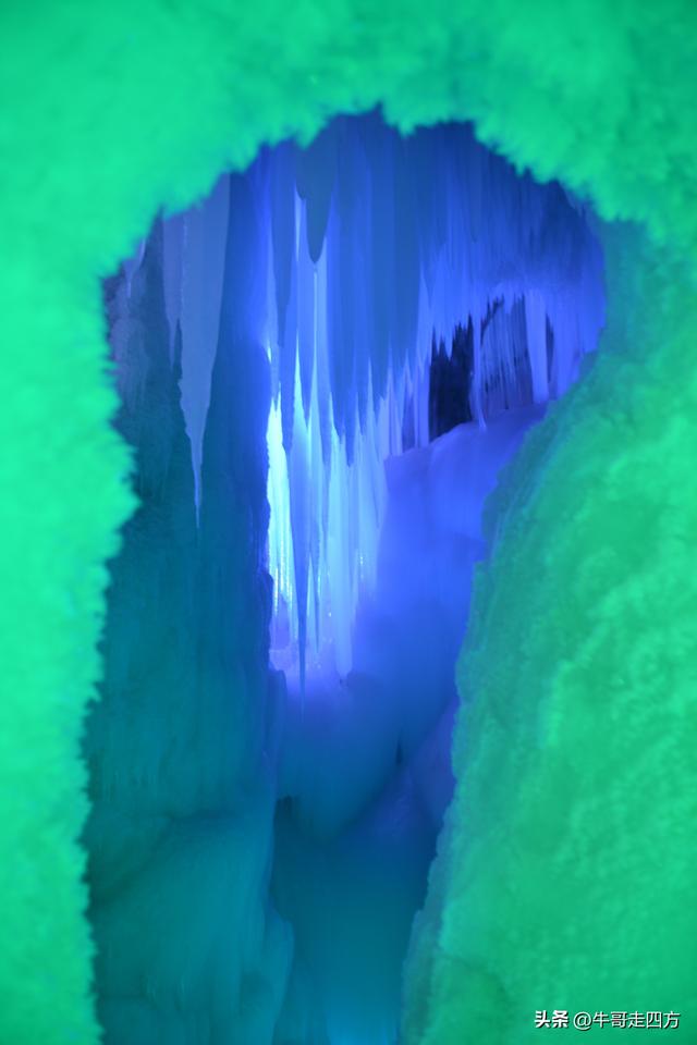 山西宁武万年冰洞：千年冰窟凝寒玉、万载岩穴锁冷光