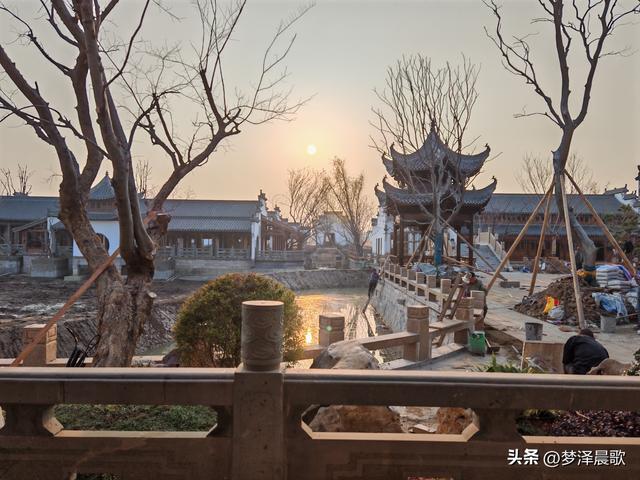 云梦：祥云湾苏式园林庭院美景显现