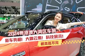 2024粤港澳大湾区车展新车亮相、大咖云集、科技展示！根本逛不完！图片