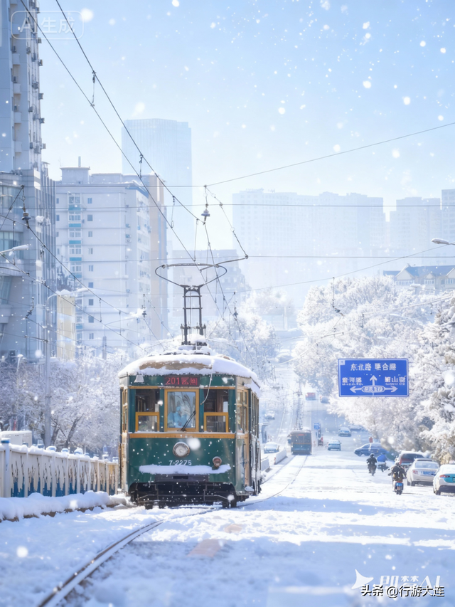 大连初雪不过瘾？来看看尽兴版本！