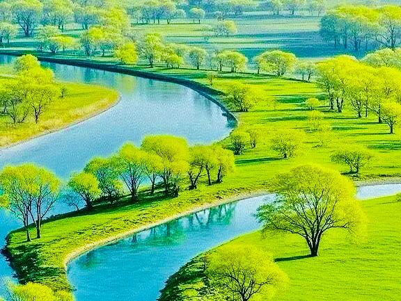 蜿蜒的河流