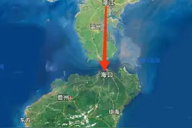 湛江虽有703万常住人口，但是市区繁华程度远不如297万的海口图片