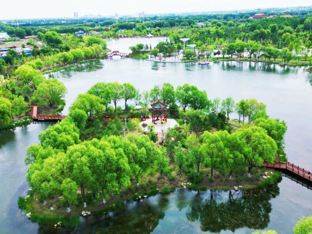 家乡美景——中国湿地公园鄢陵鹤鸣湖