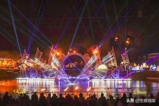 影记 | 齐彩城淄博花灯会的景观，这儿来看吧（3）