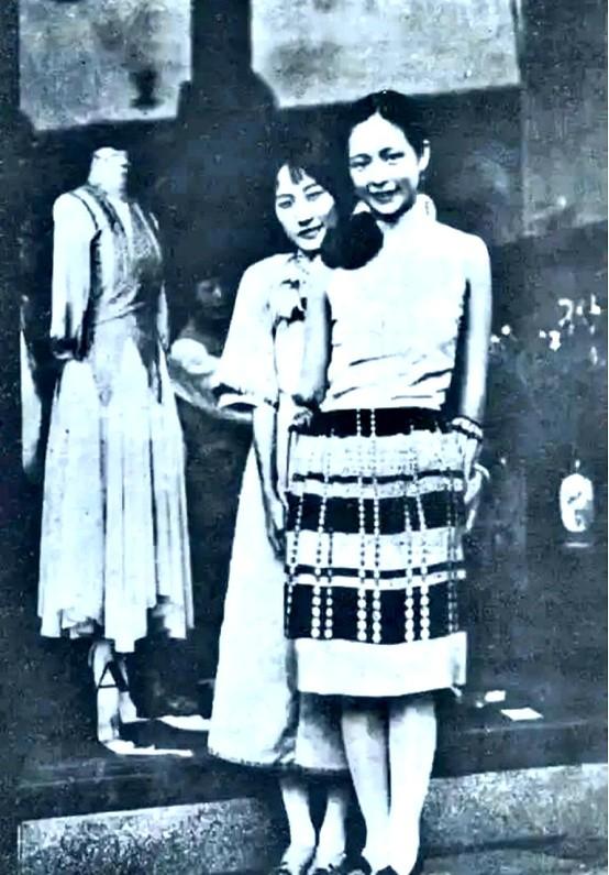 陆小曼有多美？26岁和翁端午游西湖的留影，青春靓丽娇俏可人！
