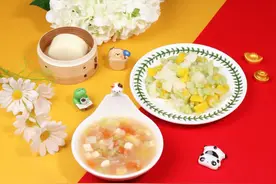 10-12个月+ 辅食食谱 | 美味蔬菜搭配，助力节后肠胃健康图片