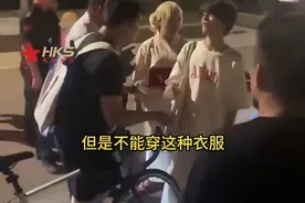 长沙女子穿和服遭劝返：现场被市民抵制，同伴抽烟看戏，警方介入图片