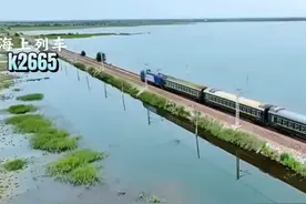 梦幻+罕见！想坐千与千寻同款“水上列车”，来山西这里！图片