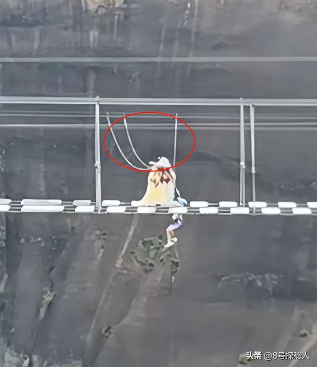 惊险！男童踩空玻璃栈道，身体悬挂空中，路人营救被骂，景区回应