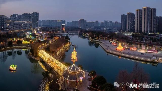 星河璀璨！来仙桃，游新春灯会！