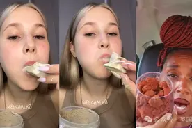 国外网红流行吃土养生？生啃砖块还喂给婴儿！土价飞涨竟供不应求图片